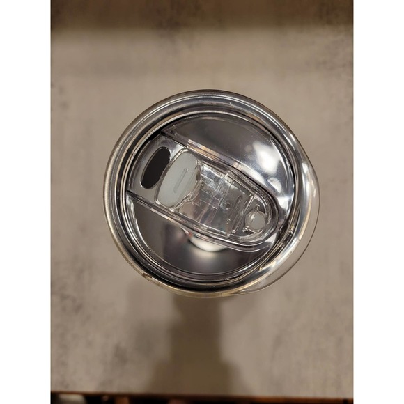 Blue Glitter Print Sublimated Stainless Steel Double Wall Tumbler 20 oz - Picture 4 of 5